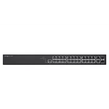 GS-2426P Zarządzany przełącznik L2 Gigabit Ethernet (10/100/1000) Power over Ethernet (PoE) 1U Czarny