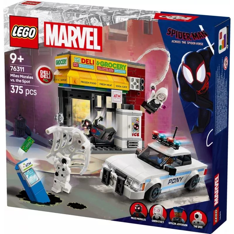 LEGO MARVEL 76311 Miles Morales kontra The Spot