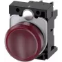 Lampka sygnalizacyjna Siemens płaska Czerwona 230 V/AC SIRIUS ACT 3SU1106-6AA20-1AA0 1 szt. (3SU1106-6AA20-1AA0)