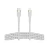 Belkin BOOST CHARGE - Lightning-Kabel - 24 pin USB-C männlich zu Lightning männlich - 1 m - weiß - für Apple iPad/iPhone/iPod (Lightning)
