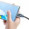 Przewód Baseus Crystal Shine USB na USB-C, 100W, 2m (czarny)