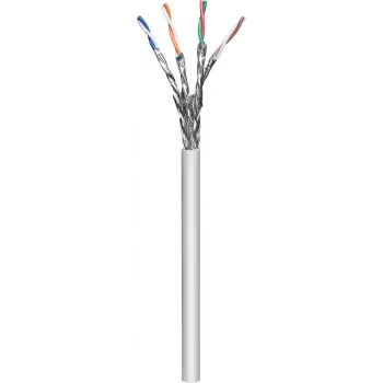Kabel sieciowy Microconnect KAB031-100 Szary 100 m Kat.6a S/FTP (S-STP)