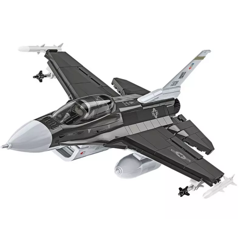 Zestaw konstrukcyjny Cobi F-16D Fighting Falcon, 436 elementów, skala nieokreślona