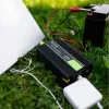 Przetwornica napięcia zielony Cell INV12 3000 W 12 V na 230 V, 50 Hz, 1 USB, aktywne chłodzenie, czarna