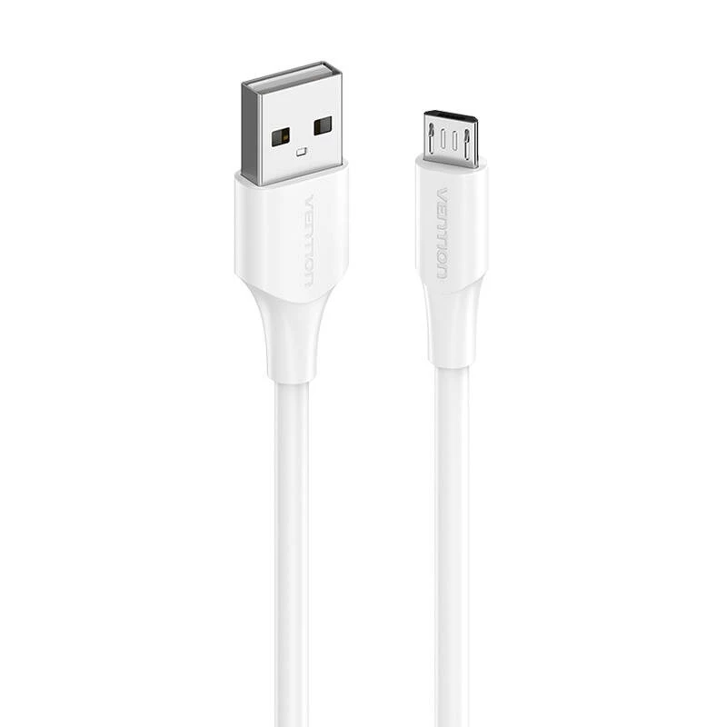 Kabel USB 2.0 na MICRO-B / 1M biały Ctiwf Vention