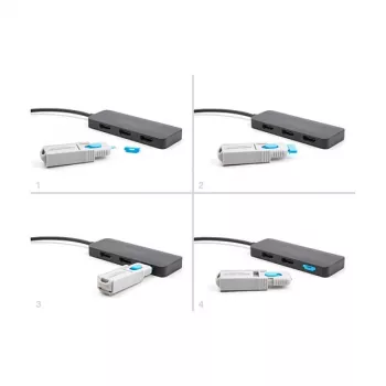 DeLOCK Port Blocker HDMI Female 10 Pack niebieski
