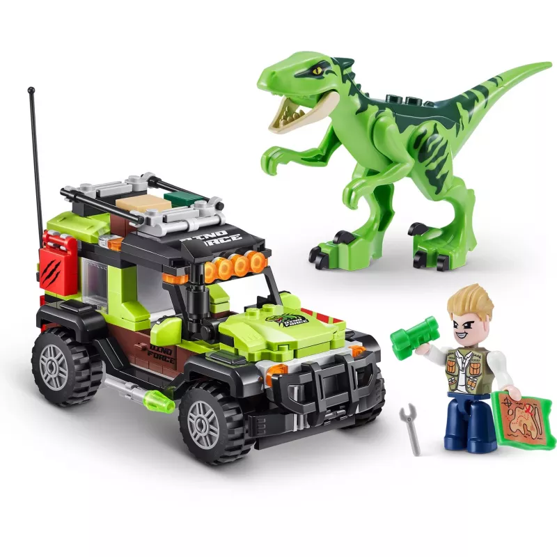 MAX - Dino Adventure Raptor Force, zabawka konstrukcyjna