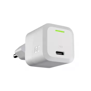 Ładowarka Green Cell CHARGC06W do urządzeń mobilnych, uniwersalna, biała, AC, szybkie ładowanie
