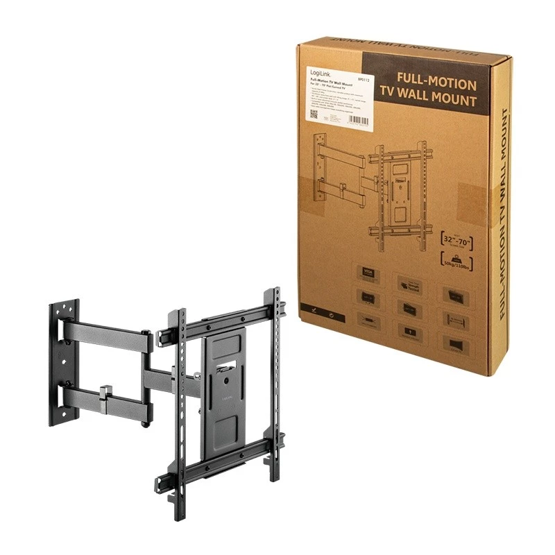 Uchwyt telewizyjny LogiLink BP0112 177,8 cm (70 cali) Czarny