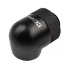 Adapter XSPC 90° G1/4 inch męski na G1/4 inch żeński, obrotowy, czarny