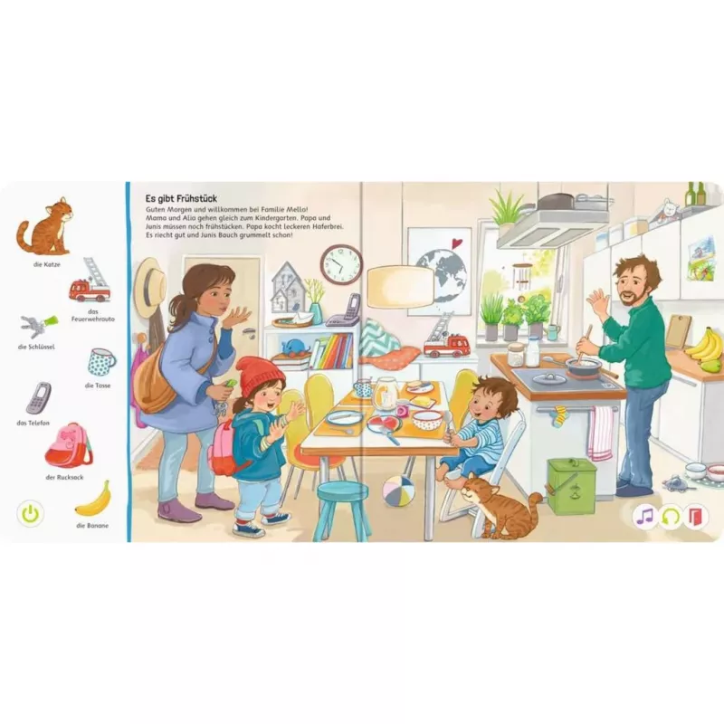 Zestaw startowy tiptoi: Szukaj i odkrywaj - Mój świat, książka edukacyjna z piórem i książeczką obrazkową