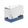 Pudełko archiwizacyjne Fellowes R-Kive PRIMA, biało-niebieskie (B) 200 mm, wykonane w 100% z tektury z recyklingu, w 100% nadające się do recyklingu (0028501)