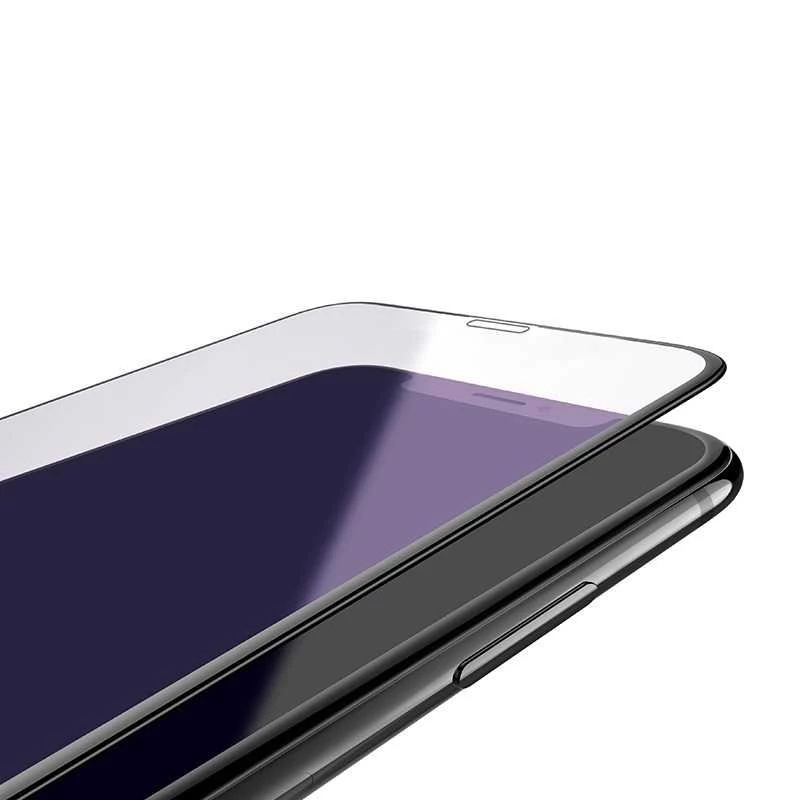 Hartowane szkło ochronne Devia Van Anti-niebieski Ray do iPhone XR 6.1, czarne
