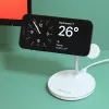 Bezprzewodowa ładowarka biurkowa Tellur TLL151391 3w1 MagSafe Szybkie ładowanie dla telefonu, zegarka i słuchawek