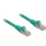 Kabel sieciowy Sharkoon Cat.6a SFTP RJ-45 Cat6a 0,25 m Zielony
