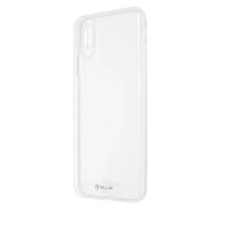 Ochronne etui silikonowe Tellur do iPhone XS — przezroczyste