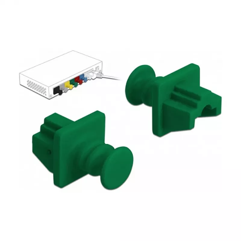Osłona przeciwpyłowa DeLOCK 86512 RJ-45 10 szt.