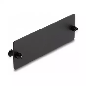 DeLOCK Zaślepka światłowodowa czarna 109 mm Metal