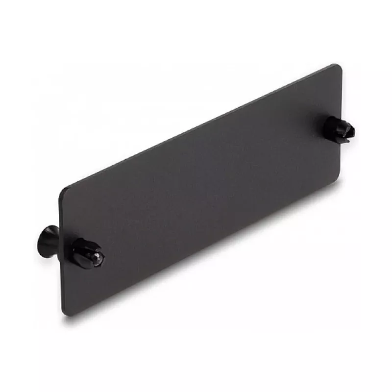 DeLOCK Zaślepka światłowodowa czarna 109 mm Metal
