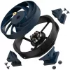 Wentylator Cooler Master Mobius 120 OC 12 cm Czarny 3 prędkości 3200 RPM