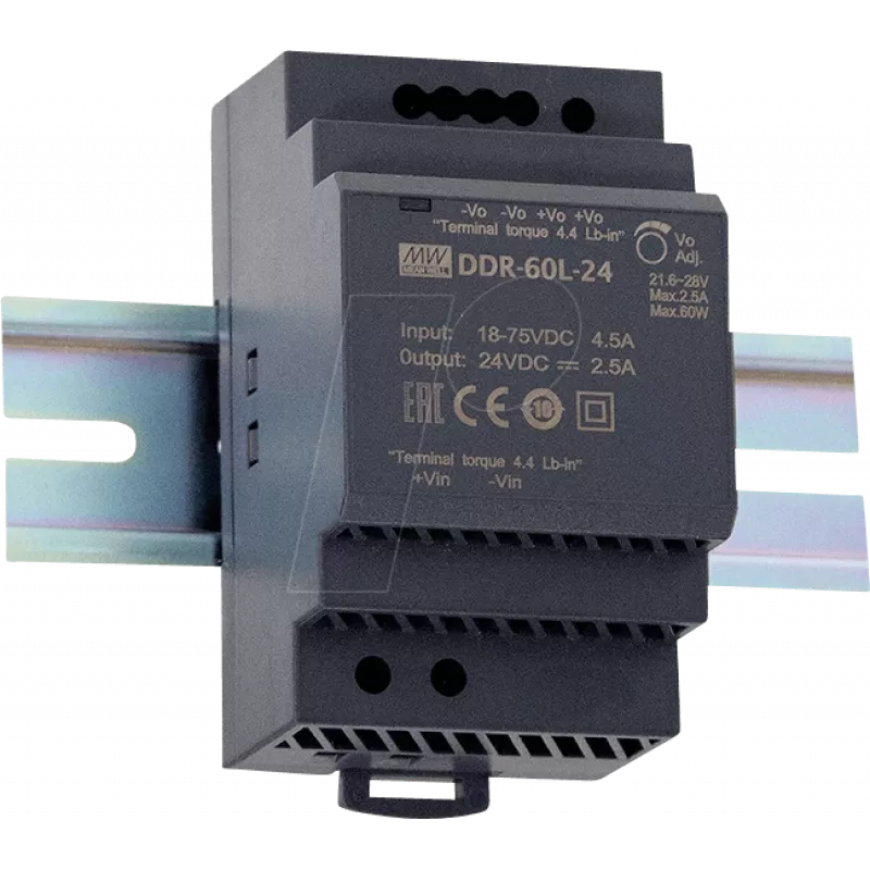Zasilacz MEAN WELL DDR-60G-12