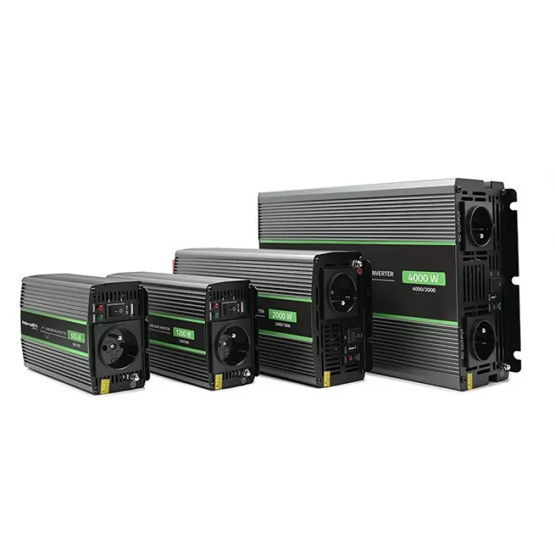Qoltec Monolith zasilacz/przetwornica samochodowa 4000 W Czarny