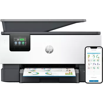 HP OfficeJet Pro 9120b Bezprzewodowa kolorowa drukarka wielofunkcyjna, drukowanie dwustronne; kopiarka, skaner