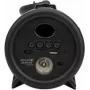 Manhattan London Bluetooth Speaker, przyzwoita jakość dźwięku (3W), 3 godziny czasu odtwarzania, radio FM, zasięg 10 m, czytnik kart microSD (32 GB), złącze Aux 3,5 mm, kabel ładujący USB-A w zestawie, bateria 1200 mAh, Bluetooth v5, trzy lata gwarancji