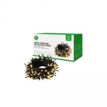 WOOX R5151 LED Sznur Świetlny, 300 lumenów, 8 trybów, Google Assistant/Amazon Alexa, 20m