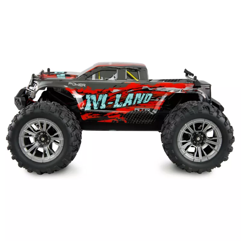 Amewi M-Land Monstertruck 48km/h 4WD 1 16 RTR Czerwony (22622)