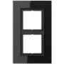 JUNG LSP 982 GL SW - Schwarz - Glas - 115 mm - 186 mm - 1 Stück(e)