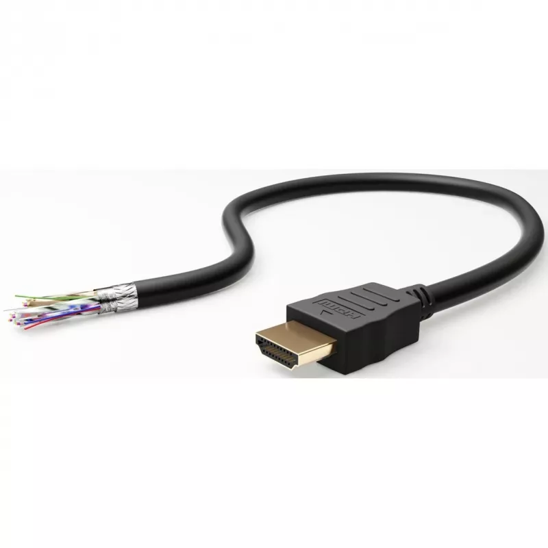 Goobay Series 2.1 8K Ultra High-Speed HDMI™ Kabel mit Ethernet, Schwarz, 3 m - Hochgeschwindigkeitskabel für 8K@60 Hz (47575)