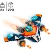 Klocki konstrukcyjne LEGO Marvel Super Heroes Statek kosmiczny Rocket 76278 — zestaw Rocket i Ronan