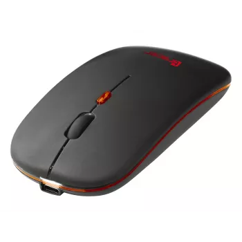 Mysz Tracer cienki RF 2.4 GHz/BT Czarna
