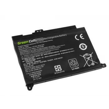 Bateria zielony Cell HP150 — litowo-polimerowa 4500 mAh, do HP Pavilion 15-AU / 15-AW, czarna