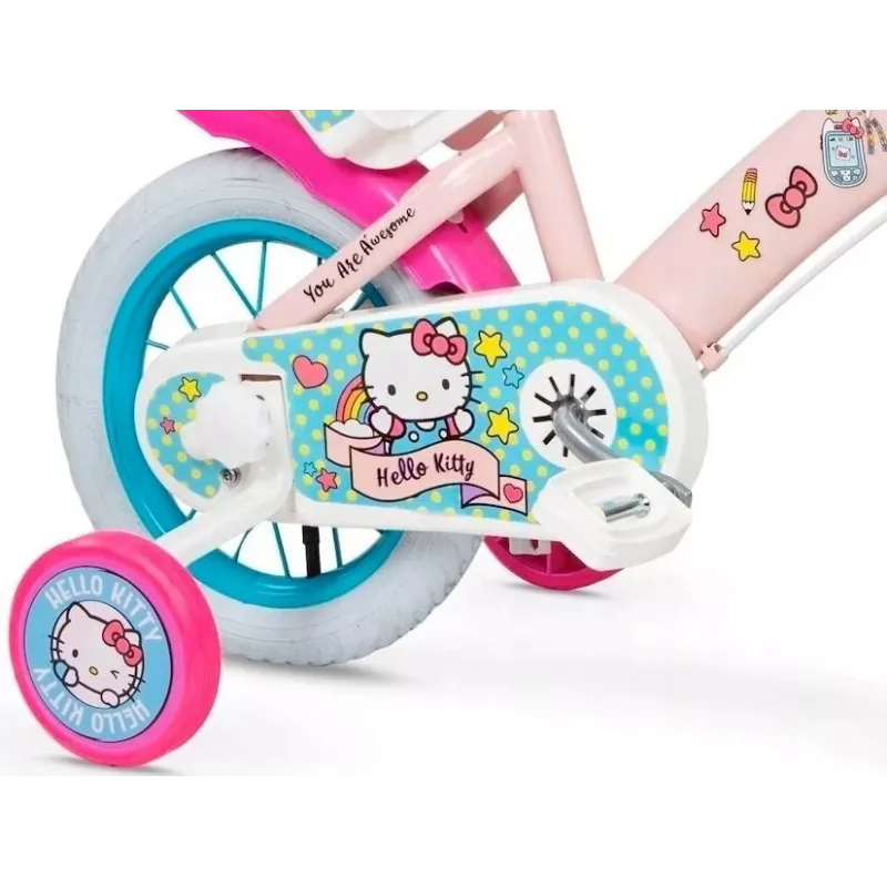 Rower biegowy dla dzieci Toimsa Hello Kitty 12 cali model 1249 — koła 12-calowe, lekka rama