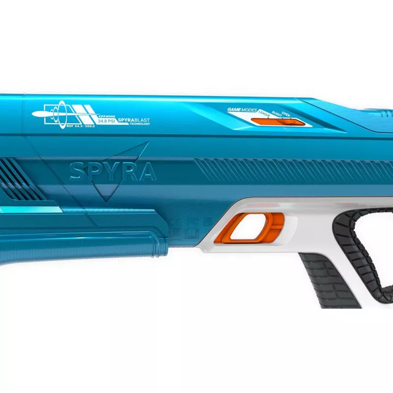 SpyraThree, pistolet na wodę Niebieski