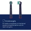 Beurer TB Clean Eco Green Planet końcówki do szczoteczki, ciemnoniebieskie, 4 szt.
