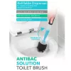 Szczotka toaletowa Beldray LA033996UFFEU7 Antibac szara, antybakteryjna szczotka do czyszczenia toalety