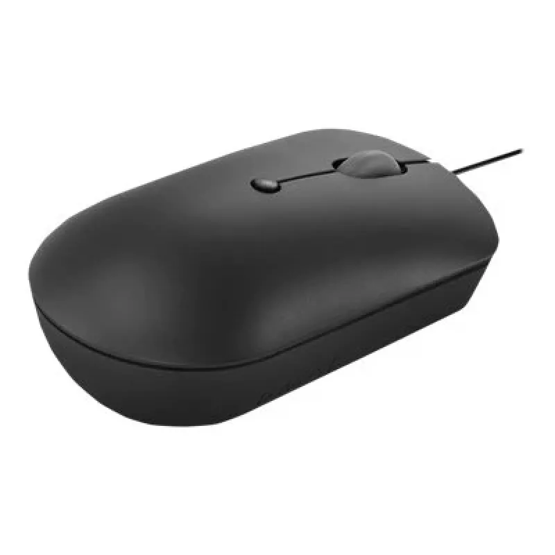 Przewodowa mysz optyczna Lenovo GY51D20875 USB Type-C, symetryczna, 2400 DPI, 4 przyciski, czarna