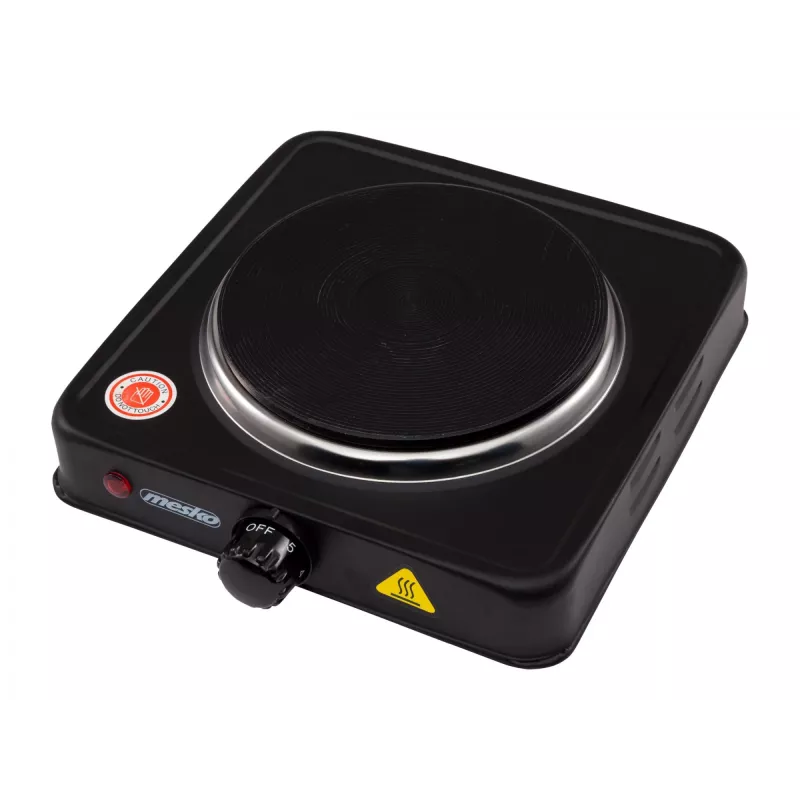 Mesko Home MS 6508 płyta Czarny Blat Płyta żeliwna 1 strefa(y)