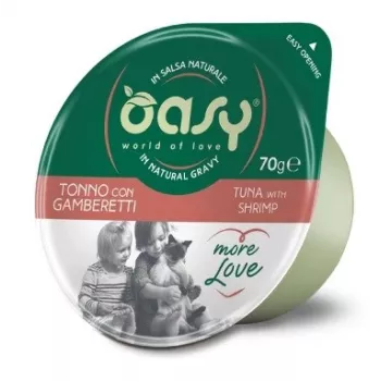 Oasy More Love Tuńczyk z Krewetkami kubek 70g