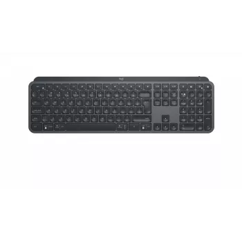 Logitech MX Keys for Business - Klawiatura - podświetlana - Bezprzewodowa - Bluetooth, 2,4 GHz - QWERTY - GB - Grafitowa (920-010250)