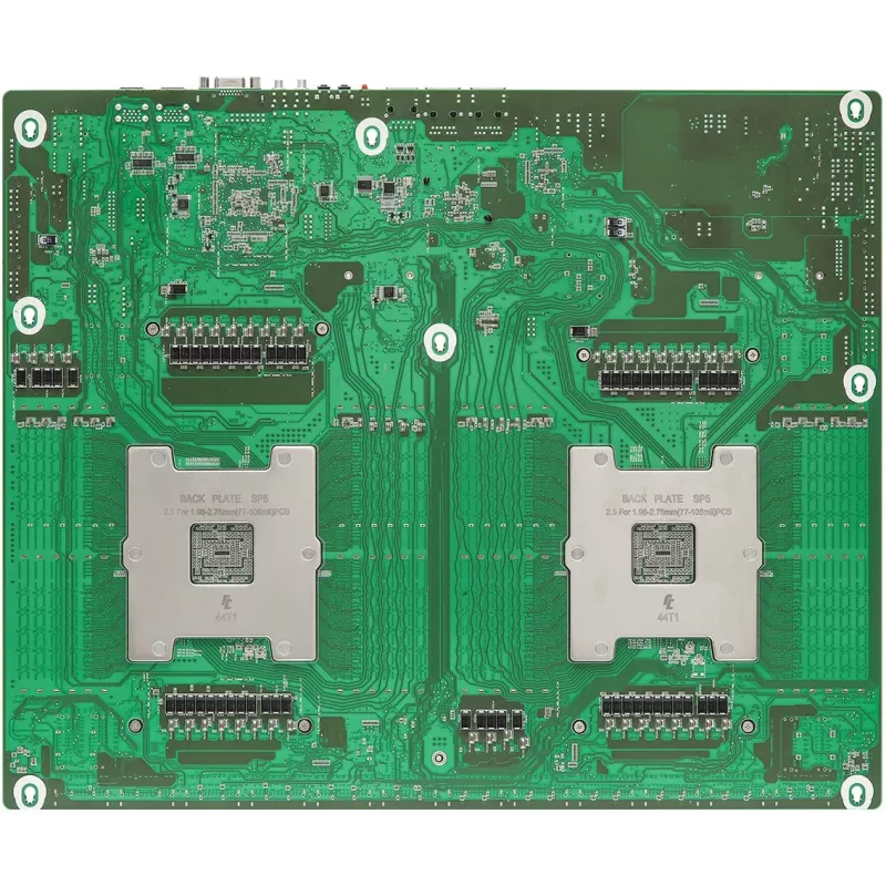 Płyta główna ASRock GENOA2D24G-2L+ — AMD SoC, Socket SP5, ATX, 24x DDR5 DIMM, do 12,3 TB, 2x GbE