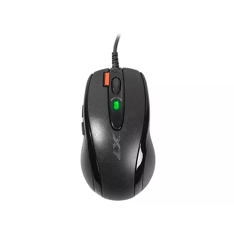 Mysz gamingowa A4Tech X-7120 USB Type-A symetryczna 2000 DPI, 3 ms, przewodowa, czarna