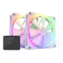 NZXT F140 RGB 140mm Twin Pack Biały