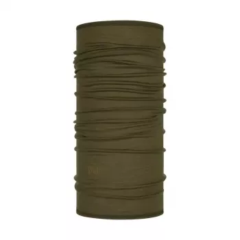 Buff 113010.843.10.00 Merino Lightweight chusta wielofunkcyjna dla dorosłych, wełna merino, Solid Bark