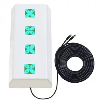 Antena 5G / LTE / CBRS 2x2 MIMO, 1,7-3,8 GHz, 2x 14 dBi