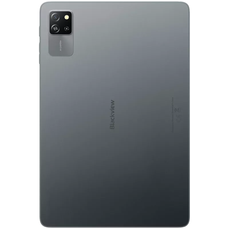 Blackview Tab 60 WiFi 4GB/128GB, 10,1-calowy HD IPS 800x1340, ośmiordzeniowy 1,8 GHz, aparat 5 MP przedni/8 MP tylny, bateria 5100 mAh, USB Type-C, Android 14, Szary