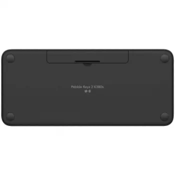 Logitech Pebble Keys 2 K380s - Klawiatura - Bezprzewodowa - Bluetooth LE - QWERTZ - Niemiecka - Tonal Graphite (920-011795)